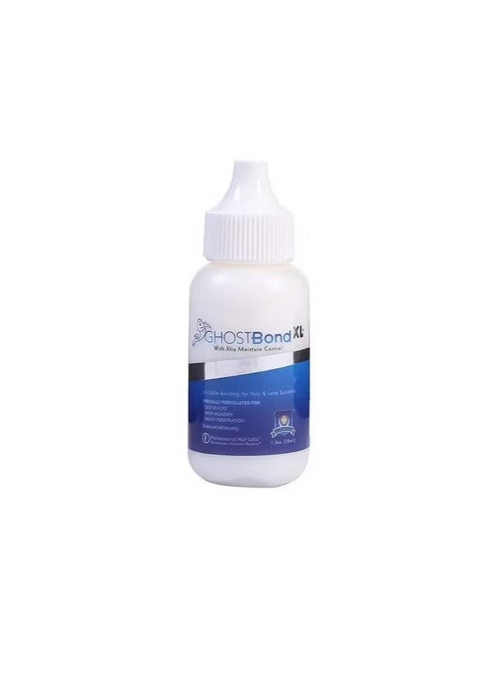Ghost Bond Hair Replacement Adhesive 1.3oz- Invisible Wig Bonding Glue: Water & Oil-Resistant, Non-Toxic, Light Hold for Secure and Natural-Looking Poly and Lace Hairpiece, Wigs & Toupee Systems - Image 1